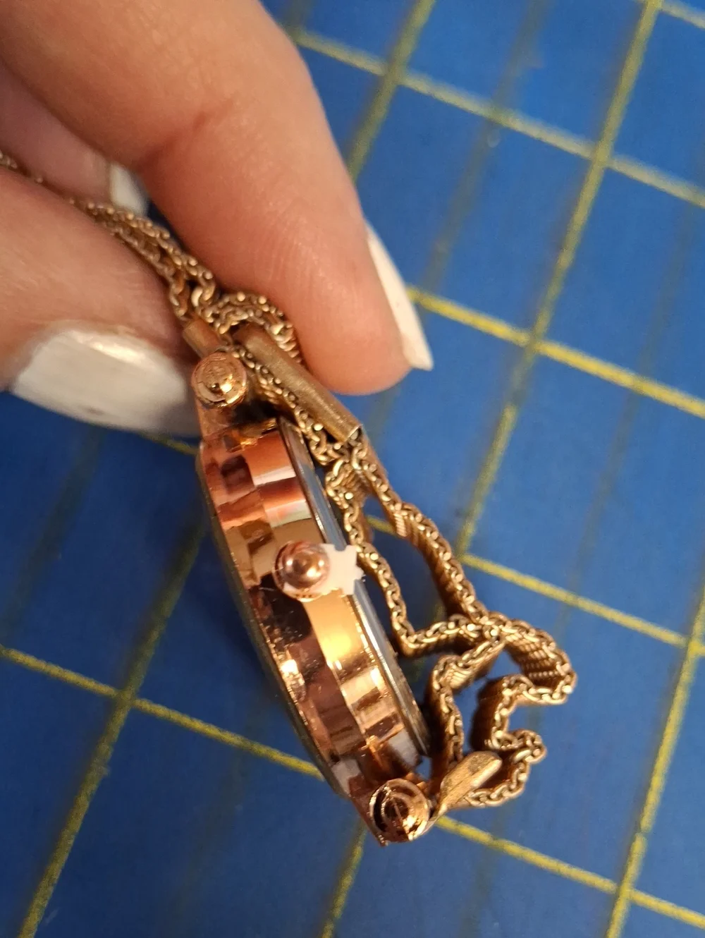 Black Face Rose Gold-Tone 8